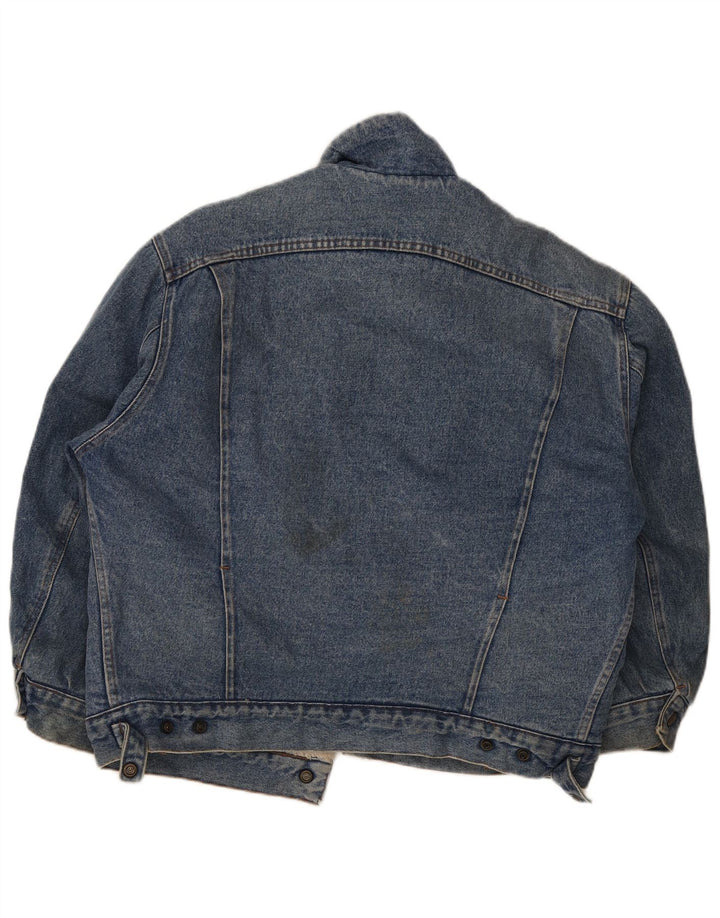 Rifle Chaqueta vaquera Sherpa para hombre UK 38 Algodón azul medio