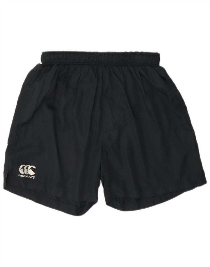 Canterbury Pantalones cortos deportivos para mujer UK 14 Mediano Azul marino Poliéster