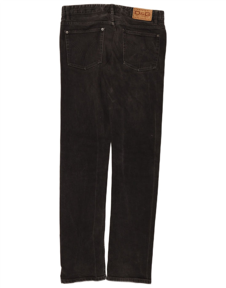 DOLCE & GABBANA Vaqueros ajustados para hombre W34 L35 Negro