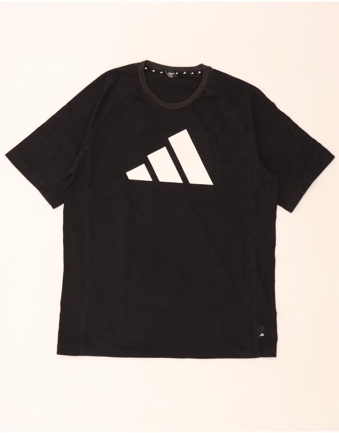 Adidas - Camiseta gráfica para hombre, talla mediana, color negro