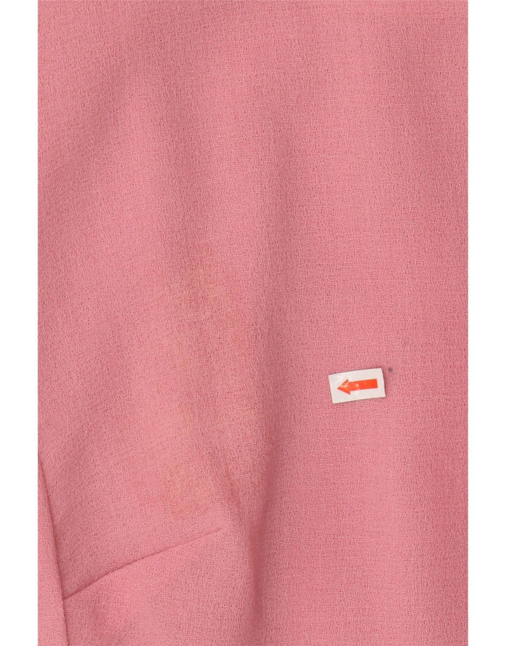 VINTAGE Vestido de vaina para mujer Reino Unido 12 Rosa medio