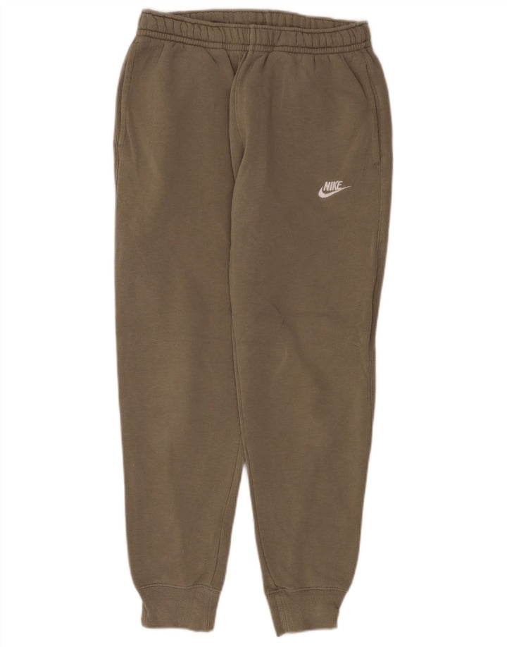 Nike Pantalones De Chándal Joggers Small Caqui Algodón Hombre