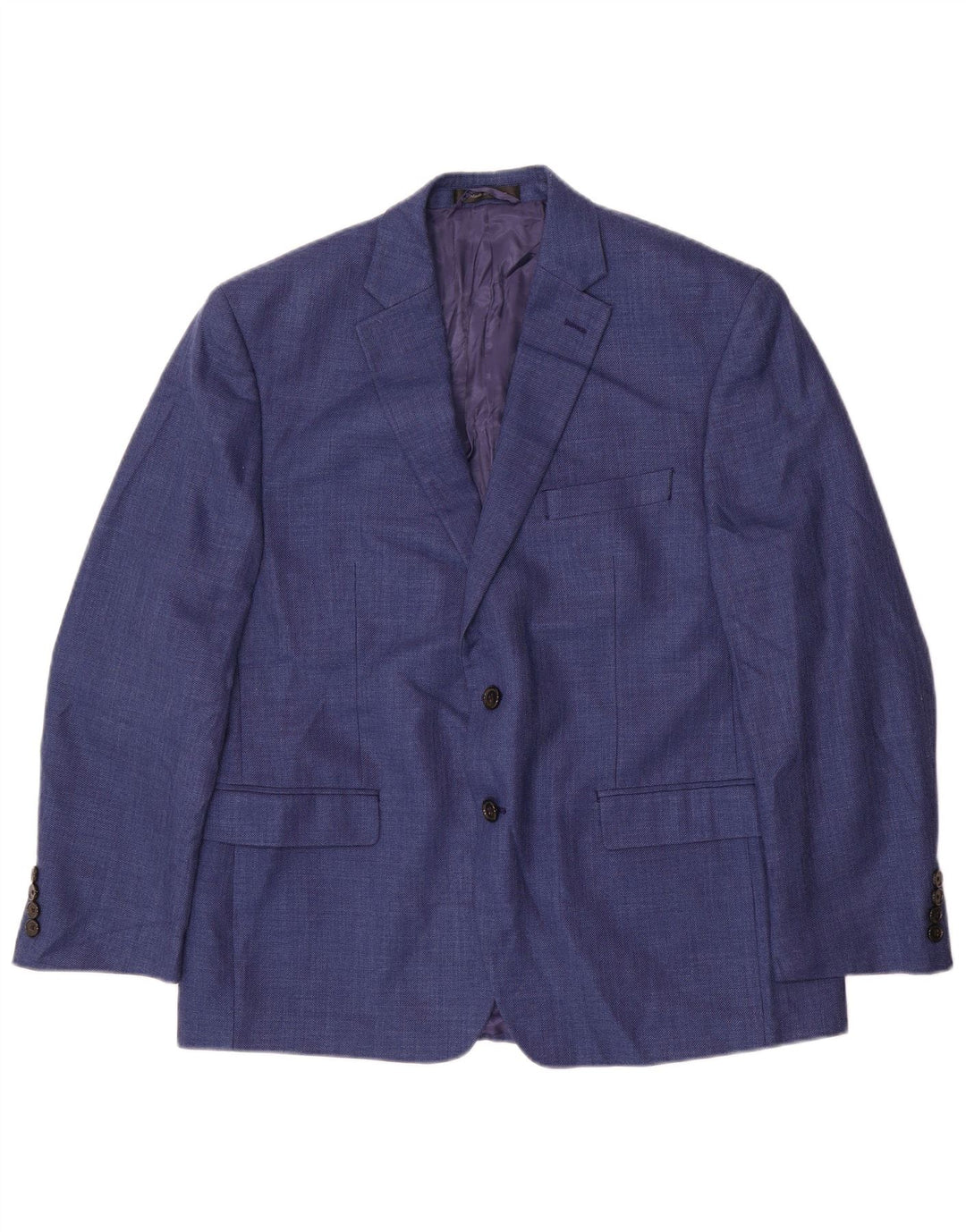 Ralph Lauren Chaqueta Blazer de 2 Botones para Hombre UK 42 XL Poliéster Azul