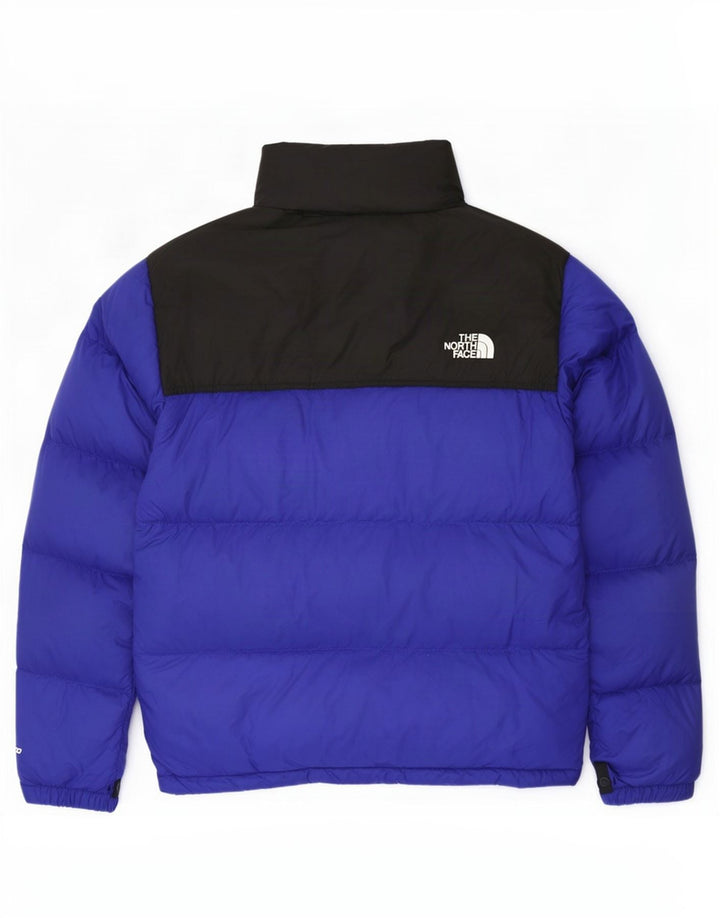 The North Face Chaqueta acolchada extragrande para mujer UK 10 Small Azul Colorblock