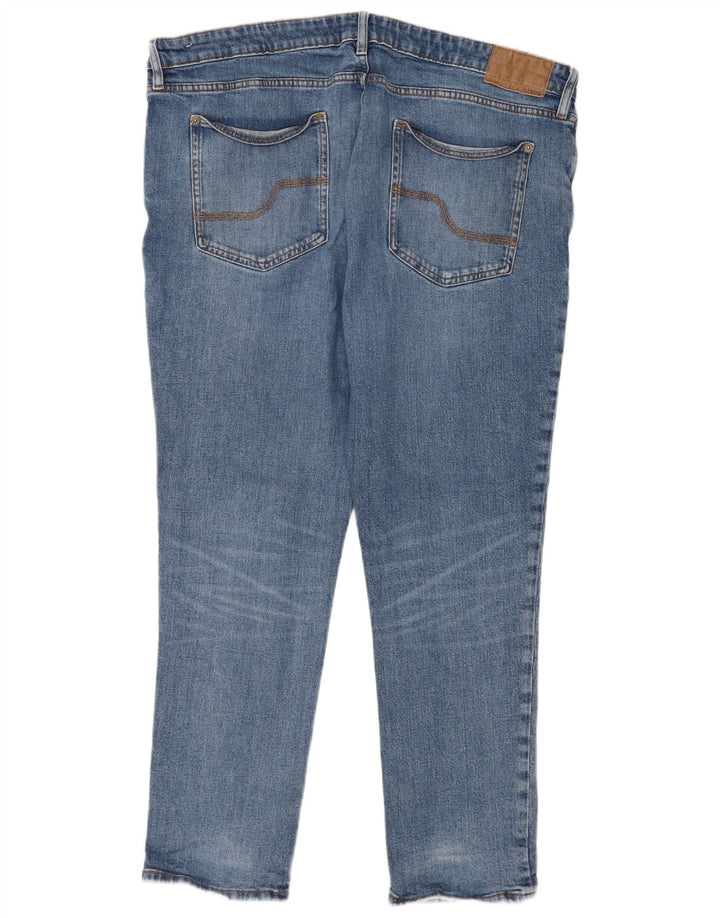 Vaqueros ajustados para hombre Fat Face W42 L28 Algodón azul