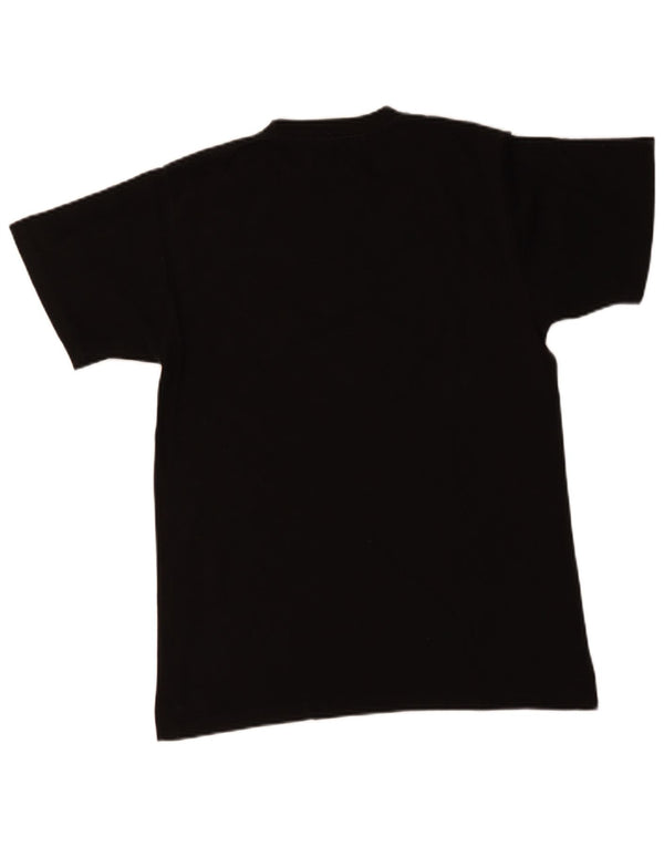 Hard Rock Cafe Camiseta con gráfico de Sevilla para hombre Top mediano de algodón negro