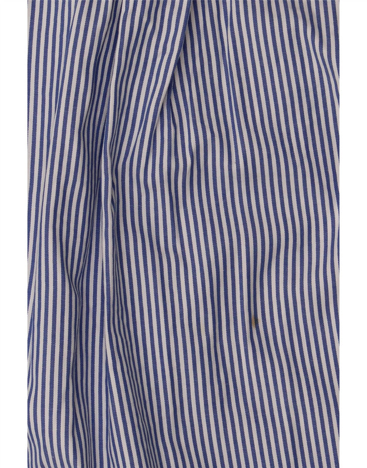 Ralph Lauren Camisa Niño 7-8 Años Algodón Rayas Azul