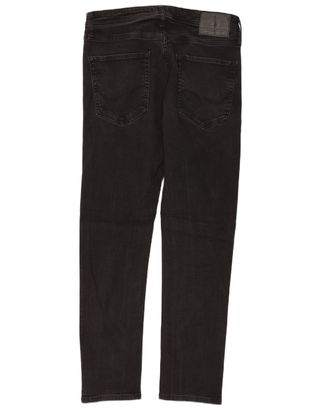 Jack & Jones Vaqueros ajustados para hombre W32 L32 Algodón negro