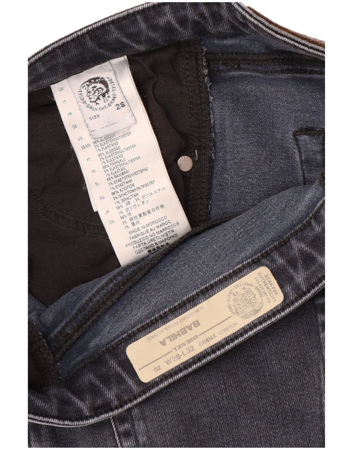 Diesel Mujer Babhila Slim Skinny Jeans W28 L28 Algodón Azul