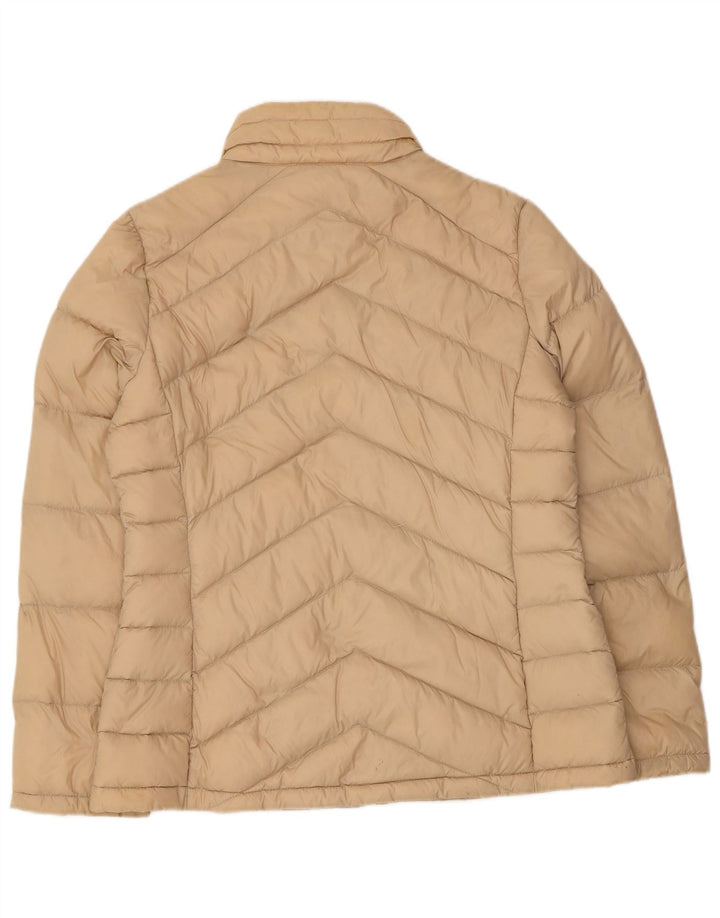 Calvin Klein Chaqueta acolchada para mujer UK 44 Medium Beige Nylon