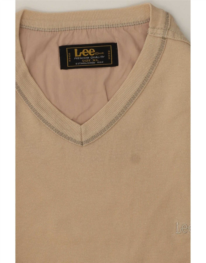 Camiseta Lee para Hombre Top XL Beige
