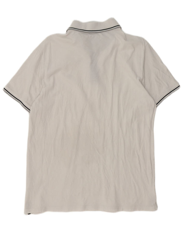 Champion Polo Hombre XL Algodón A Rayas Blanco