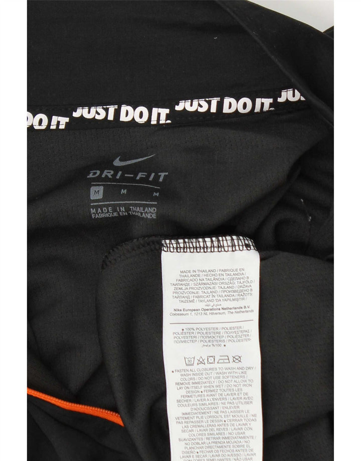 Nike - Chándal con cremallera y cuello para mujer, talla M, color negro