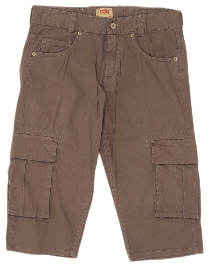 Levi's Bermudas cargo para niños 15-16 años W28 Algodón gris