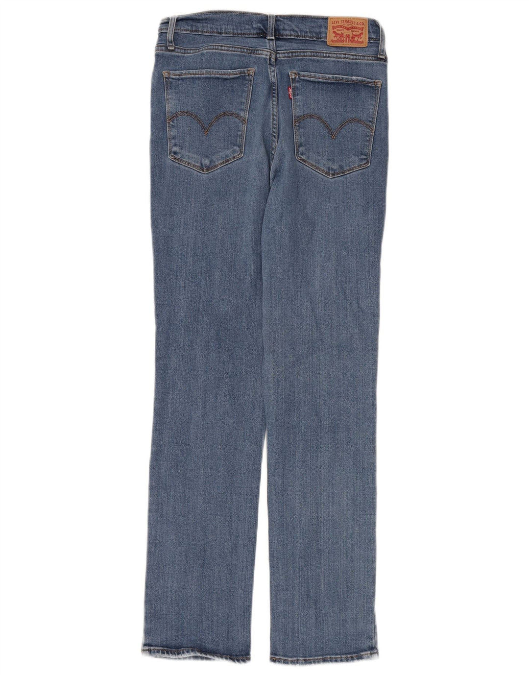 Levi's Mujer 724 Vaqueros Rectos De Tiro Alto W30 L28 Azul