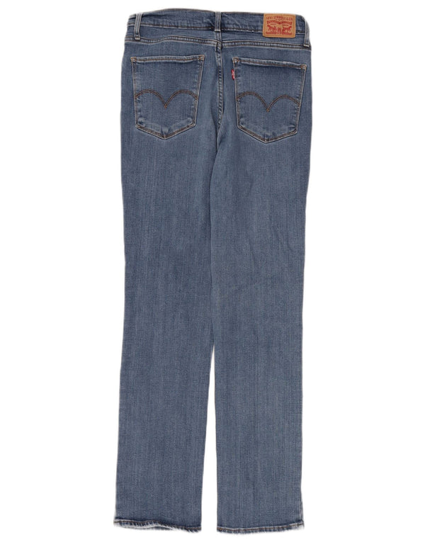 Levi's Mujer 724 Vaqueros Rectos De Tiro Alto W30 L28 Azul