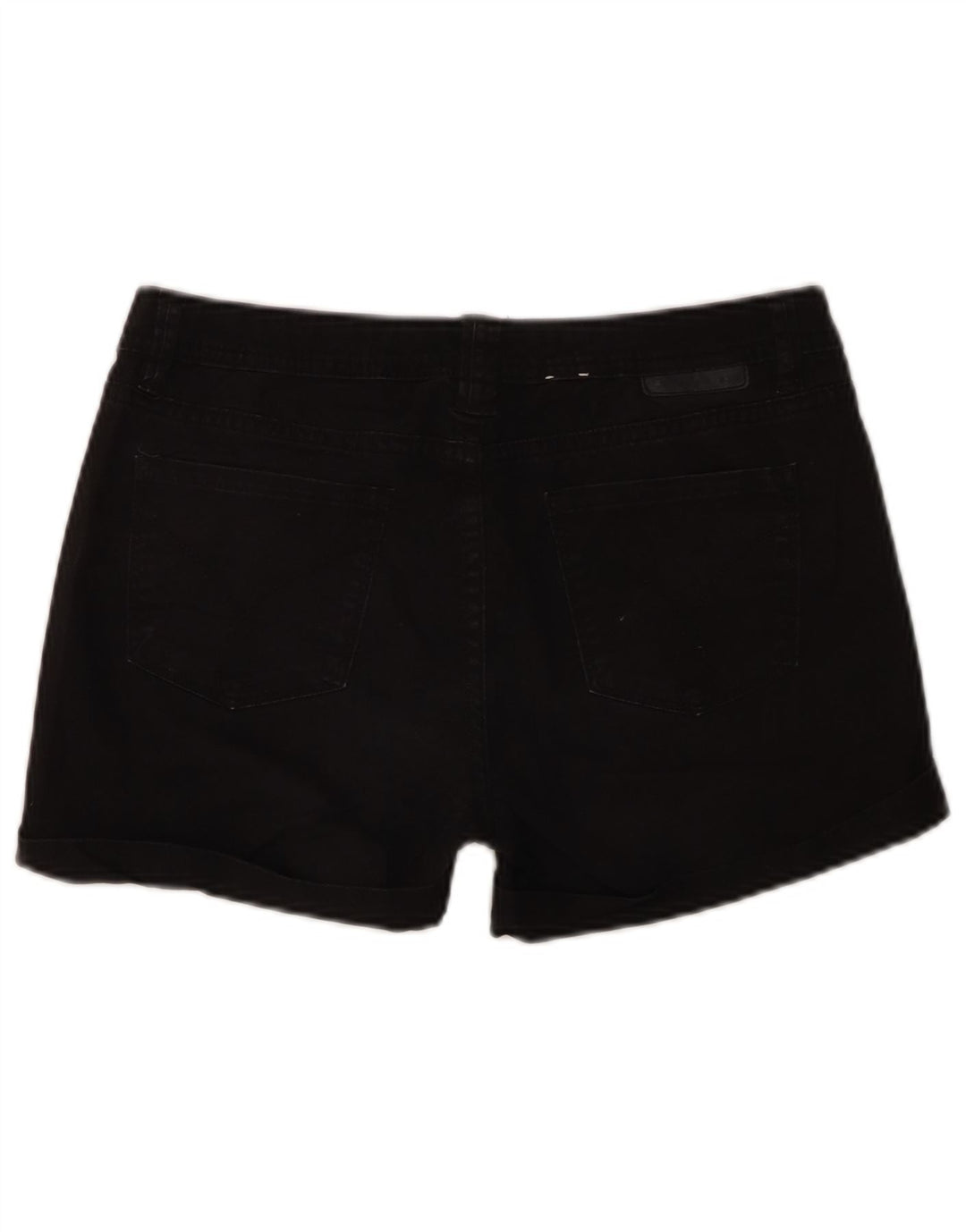 Calvin Klein pantalones cortos de mezclilla para mujer US 8 mediano W28 algodón negro