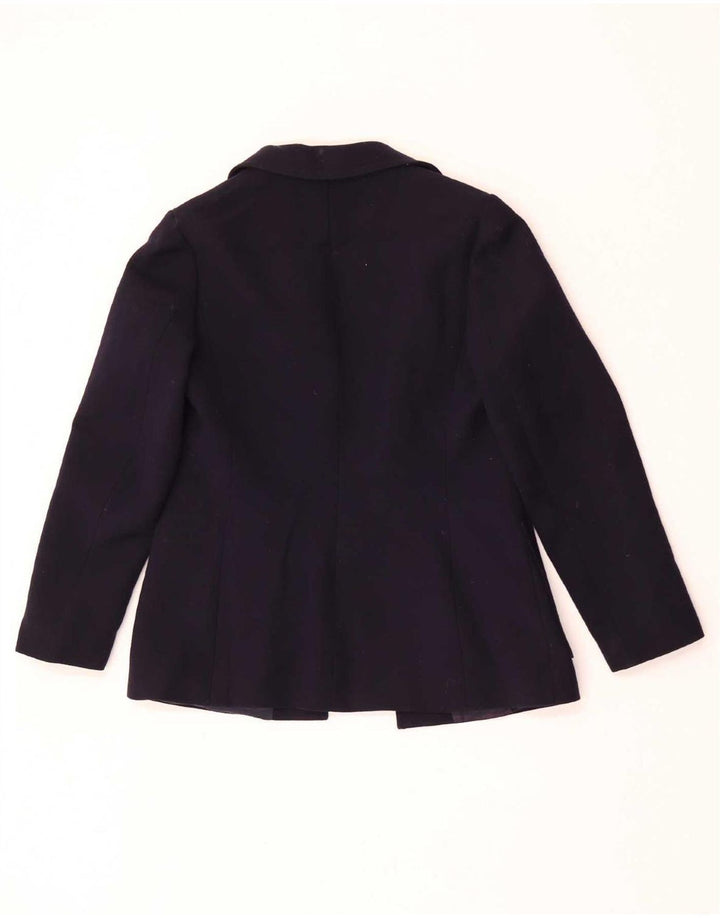 Max Mara Conjunto de falda de 2 piezas para mujer IT 44 Medium W26 Azul marino
