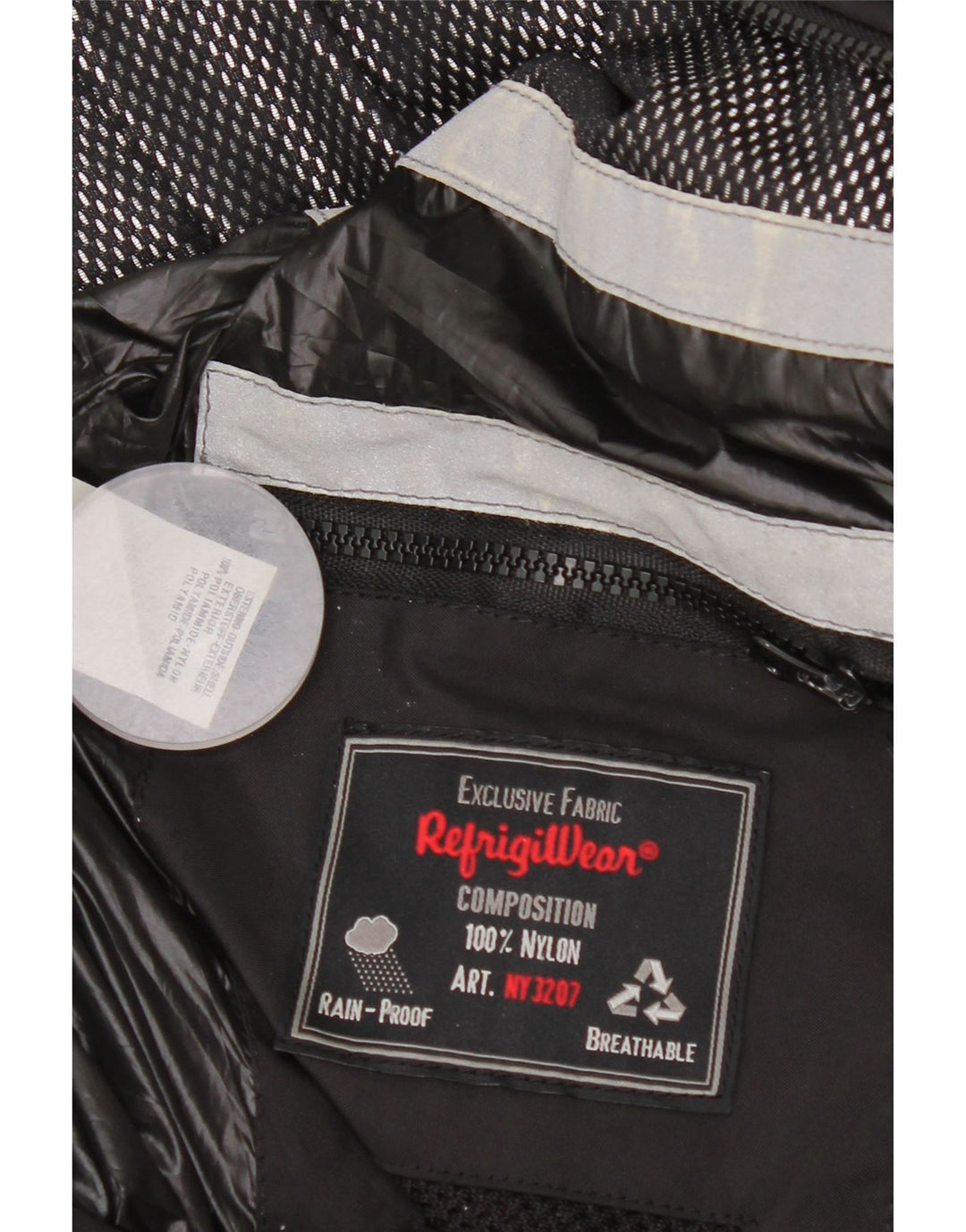 Refrigiwear Chaqueta impermeable para mujer IT 52 2XL Nylon negro