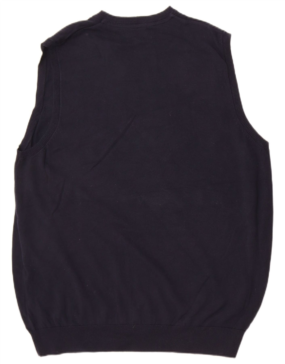 Marks & Spencer Camiseta sin mangas para hombre XL Algodón azul marino
