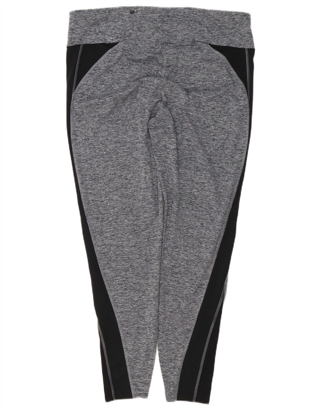 MARKS & SPENCER Leggings para mujer ES 40 XL Poliéster con bloques de color gris