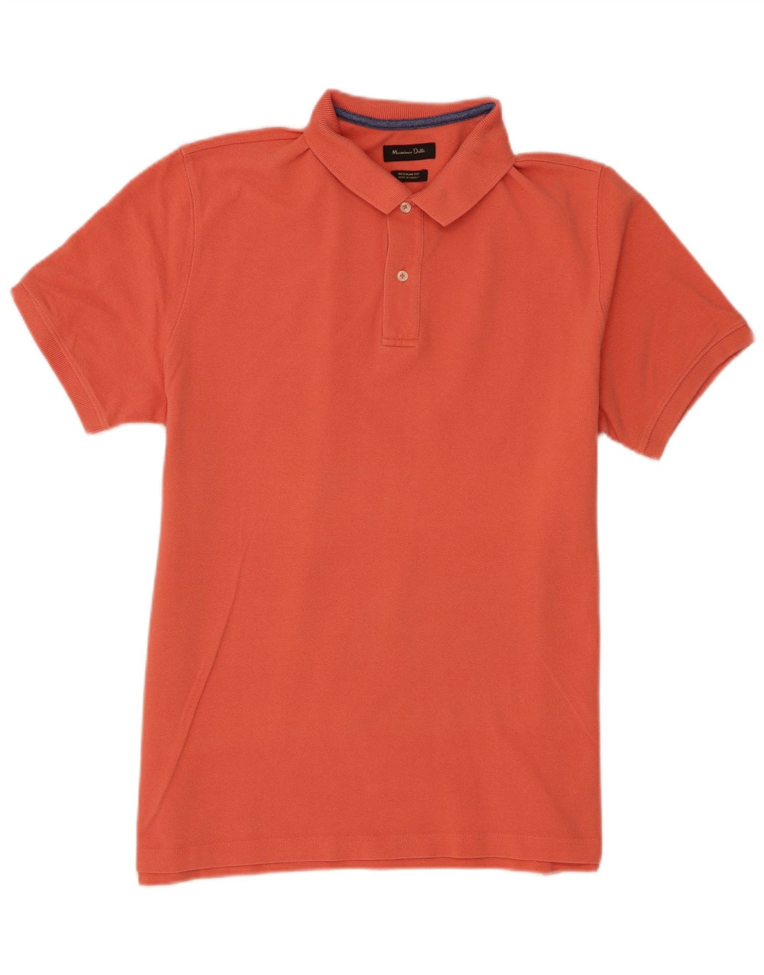 Massimo Dutti Polo Regular Fit Hombre XL Naranja