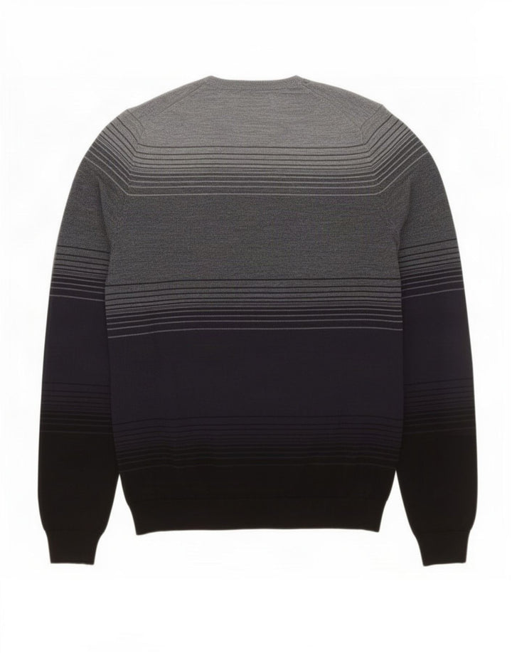 Marks & Spencer Jersey De Cuello Redondo Para Hombre Color Block Azul Marino Mediano