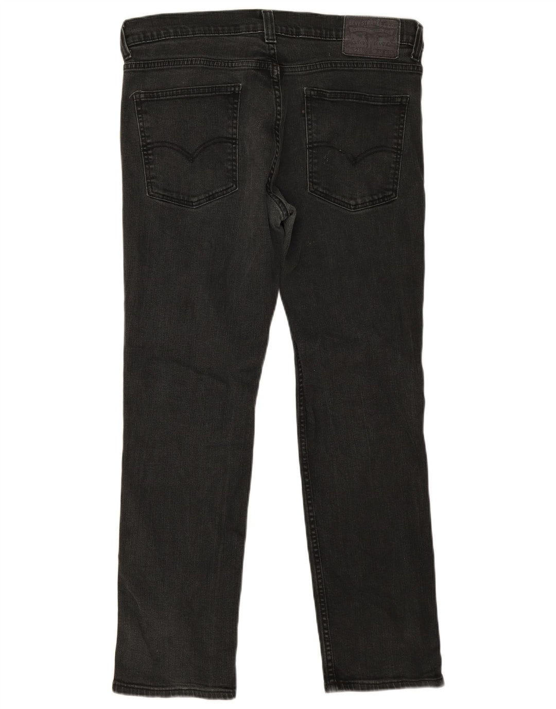 Levi's Hombre 511 Slim Jeans W34 L30 Algodón Gris