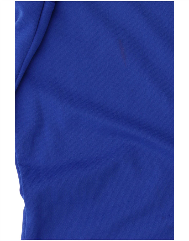 Adidas Hombre Climalite Camiseta Top XL Azul Colorblock Poliéster