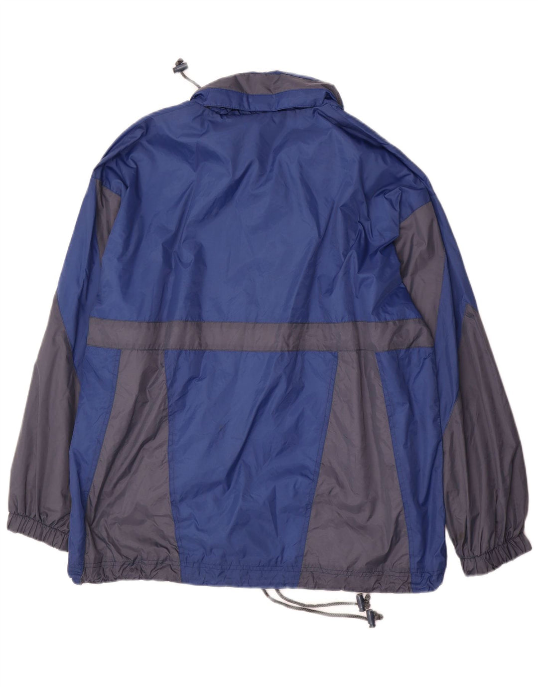 Marcel Clair Chaqueta impermeable tipo jersey para hombre Reino Unido 40 Grande Azul Colorblock