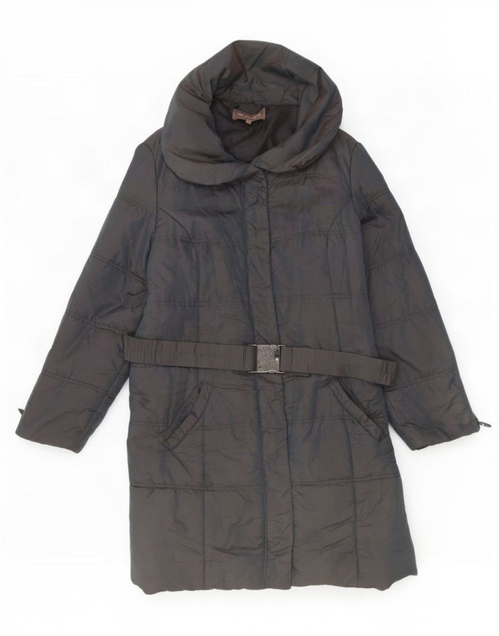 Marks & Spencer Abrigo acolchado Portfolio para mujer UK 22 3XL Poliamida azul marino