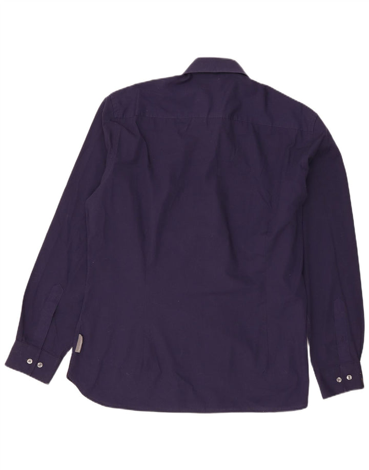 Camisa para hombre French Connection XL Algodón azul marino