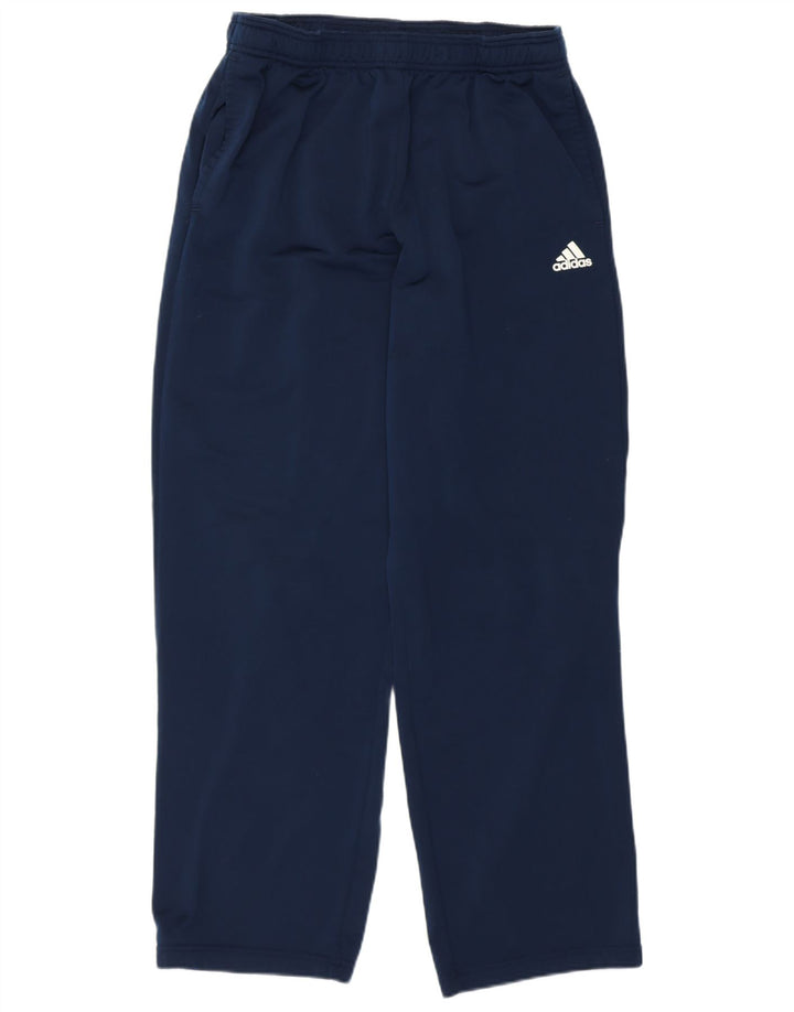 ADIDAS Mens Tracksuit Trousers Size 44/46 Large Navy Blue Polyester