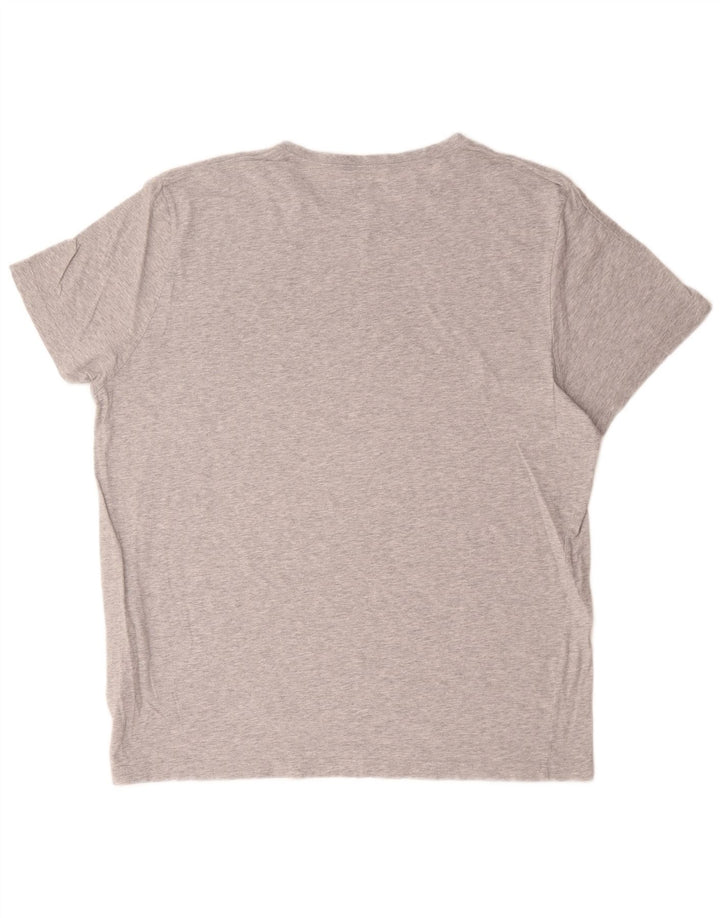 Puma Camiseta gráfica para hombre Top 2XL Algodón gris