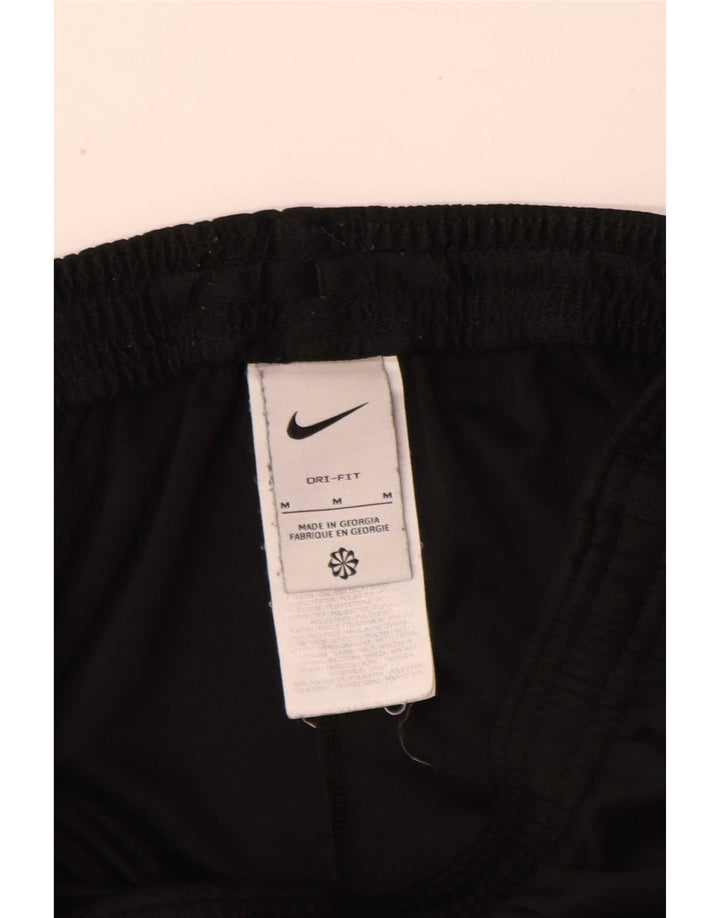 Pantalones De Chándal Nike Dri Fit Para Hombre Poliéster Color Block Negro Mediano