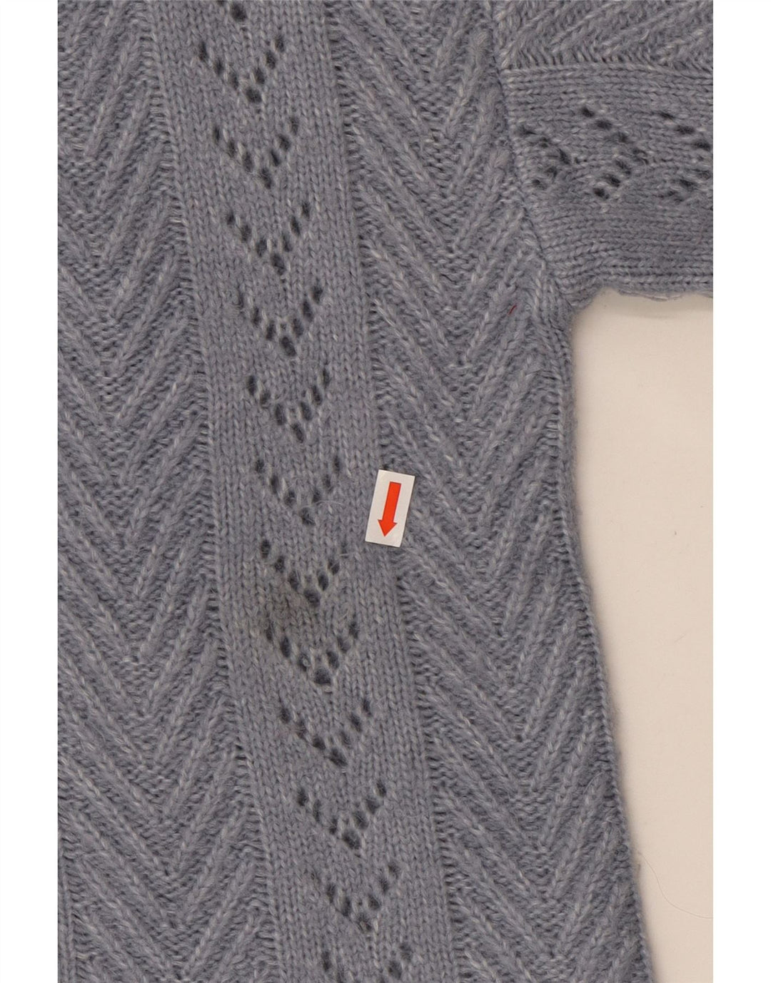 FAT FACE Suéter tipo cárdigan con capucha de gran tamaño para mujer UK 6 XS Nylon azul