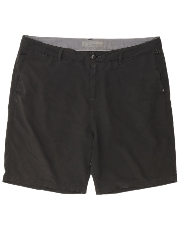 Pantalones cortos chinos Quiksilver para hombre W38 XL Poliéster negro