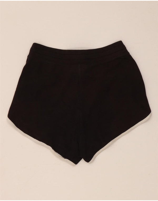Champion Shorts deportivos para mujer UK 8 Small Algodón negro