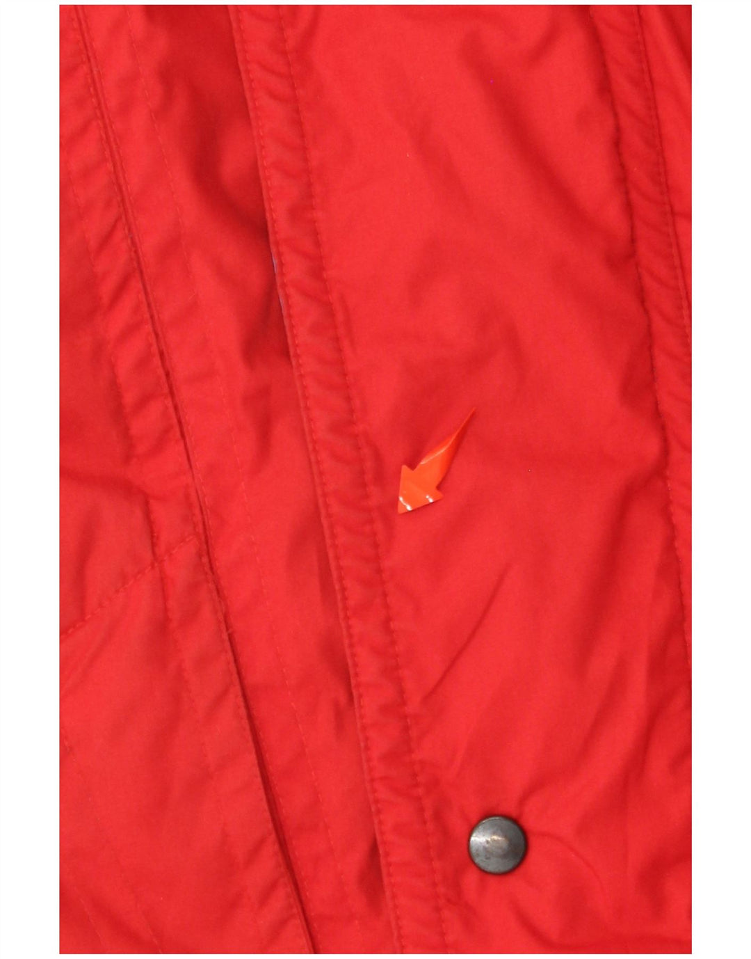 VINTAGE Chaqueta acolchada reversible de ajuste holgado para hombre Reino Unido 38 Rojo medio