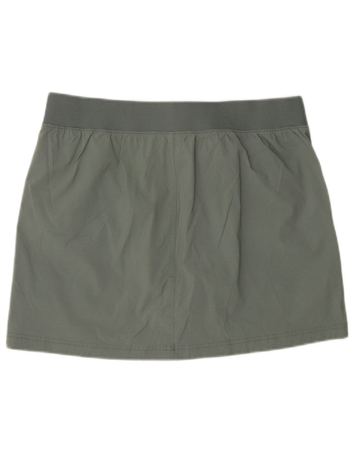 Eddie Bauer Falda Cargo Mujer XL W36 Nylon Caqui
