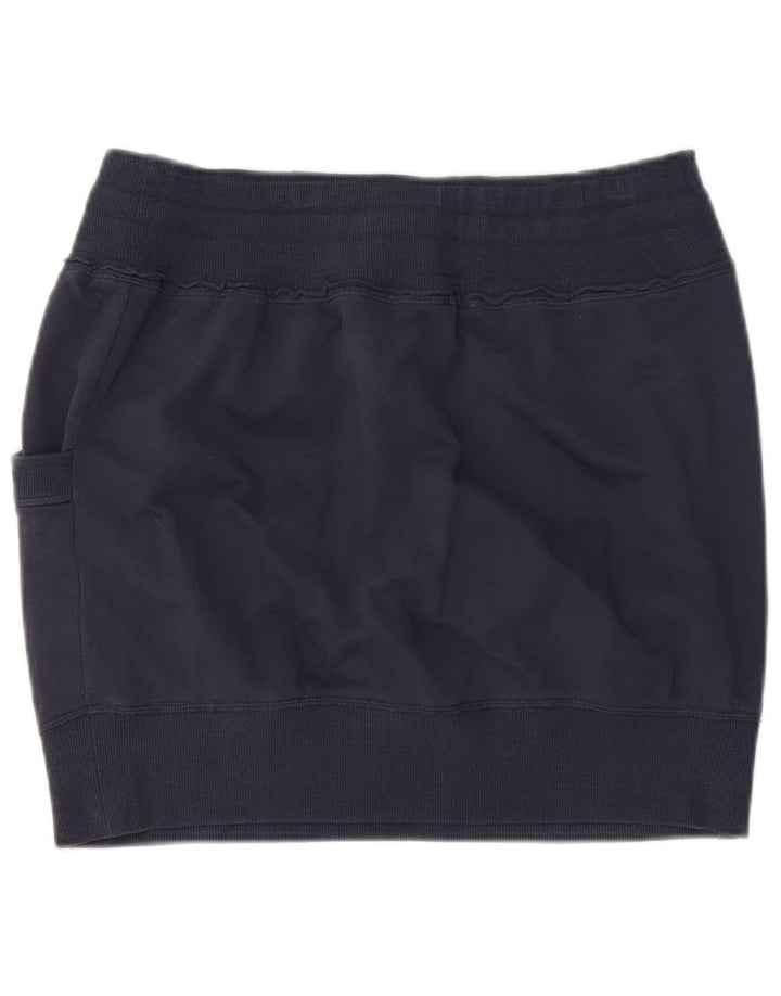 Minifalda Benetton Mujer W32 Grande Azul Marino