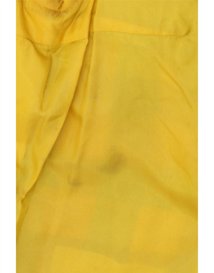 Vintage mujer doble pecho abrigo Reino Unido 14 medio multicolor Gingham