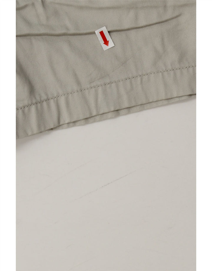 J. CREW Womens Broken In Chino Shorts US 4 Small W30  Grey Cotton Vintage J. Crew and Second-Hand J. Crew from Messina Hembry 