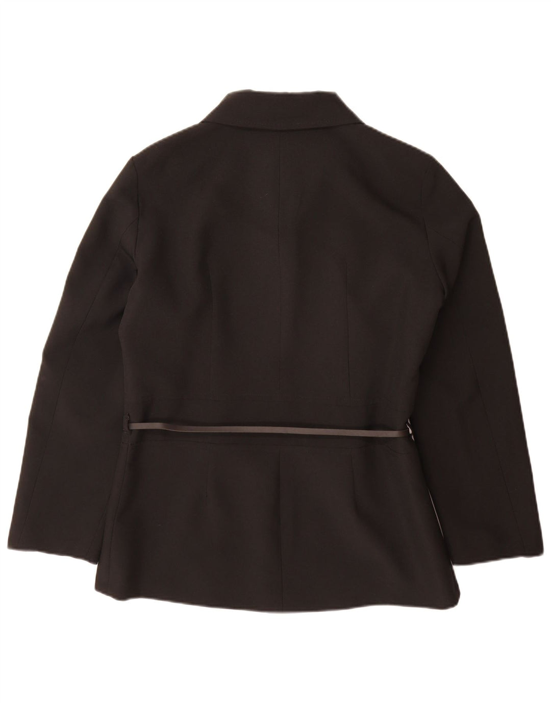 Chaqueta Blazer Vintage para Mujer IT 50 XL Poliéster Negro