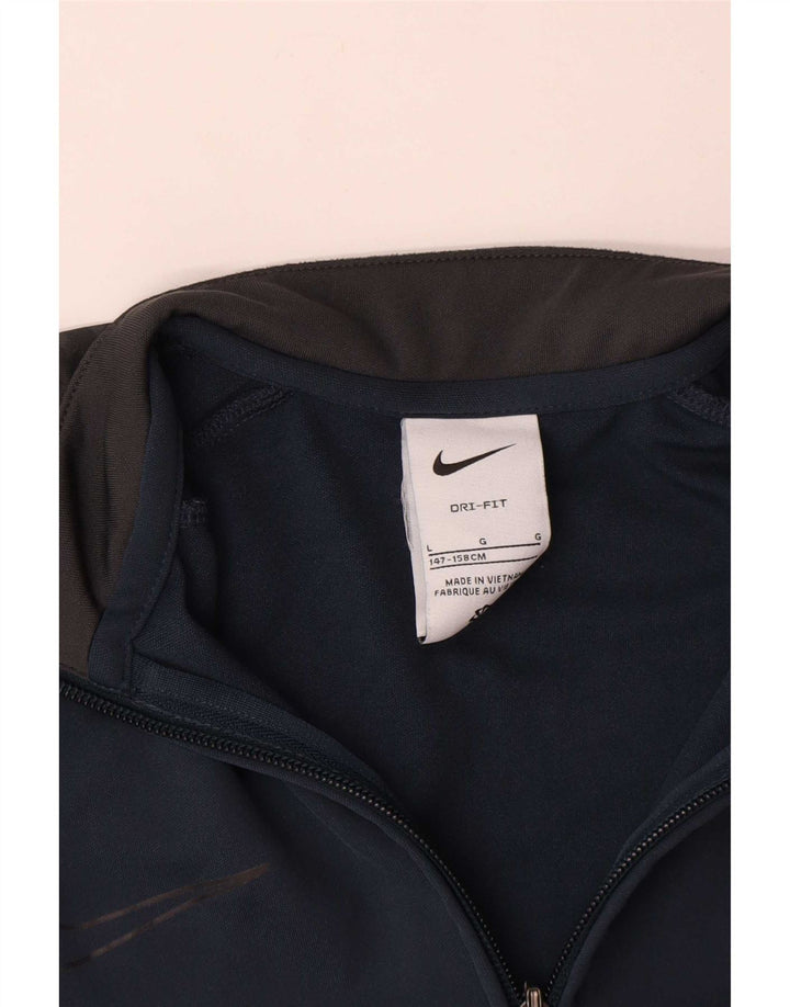 Nike - Chaqueta de chándal para niño, 12-13 años, talla grande, azul marino