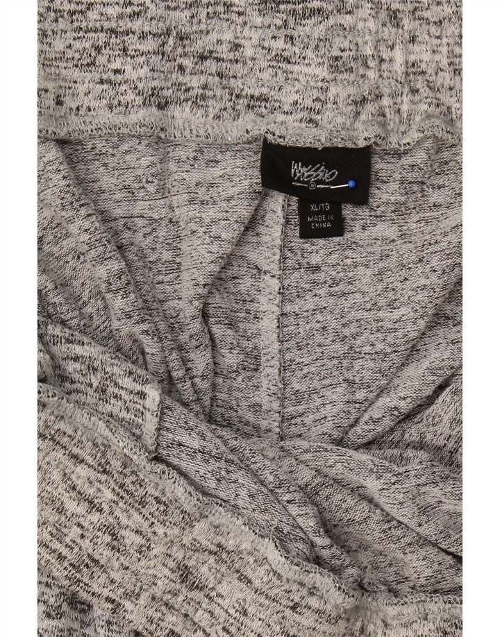MOSSIMO Mens Tracksuit Trousers Joggers XL Grey Flecked Rayon Vintage Mossimo and Second-Hand Mossimo from Messina Hembry 
