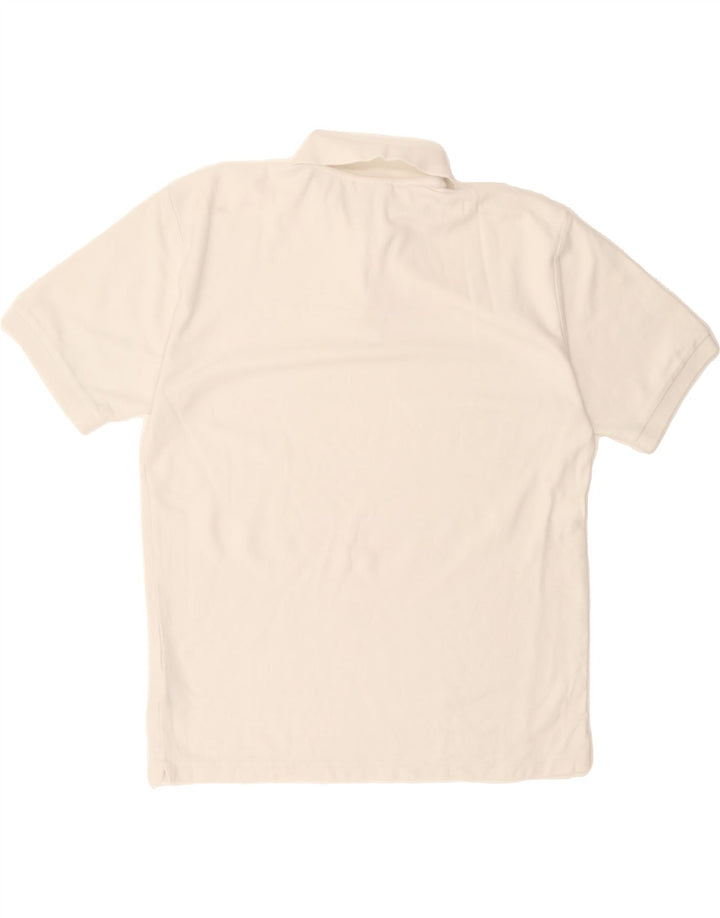 DIADORA Mens Polo Shirt IT 48 Medium White Cotton Vintage Diadora and Second-Hand Diadora from Messina Hembry 
