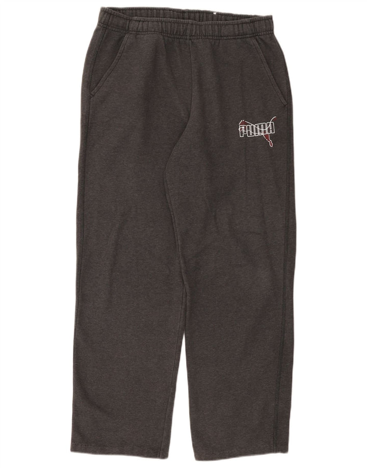 Pantalones De Chándal Puma Hombre Gris Medio Algodón