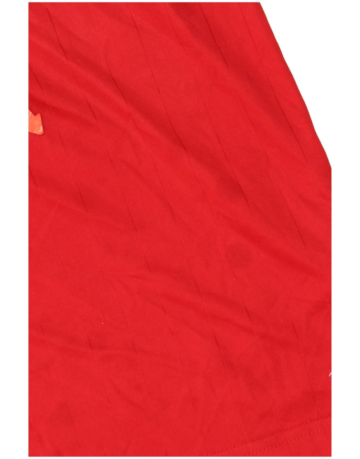 Adidas Mens Climalite Top Manga Larga 2XL Poliéster Rojo