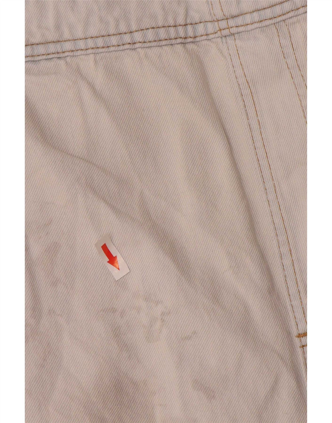 Levi's Mujer Peto Denim Shorts Grande W34 Algodón Azul